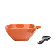 10 Strawberry Street Dip Serving Set, Dip Bowl & Spreader
