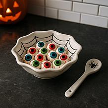 10 Strawberry Street Dip Serving Set, Dip Bowl & Spreader