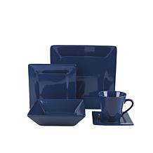 10 Strawberry Street Nova 30-Piece Square Dinnerware Set