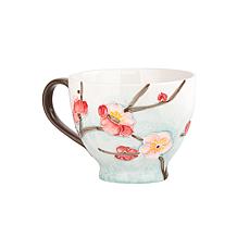 10 Strawberry Street Petaluxe Mug, Cherry Blossom, Set of 4