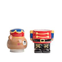 10 Strawberry Street Teddy Nutcracker Canister
