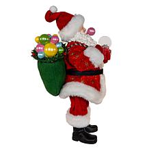 10.5" Fabriché Bubblegum Santa Figurine by Kurt Adler