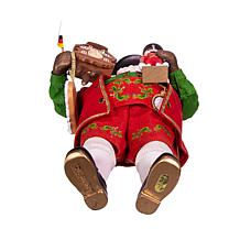 11" Fabriché Musical German Santa by Kurt Adler