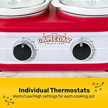 1.25 Qt. Two-Section Slow Cooker