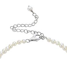 13" 3-4mm Cultured Freshwater Pearl Choker Necklace