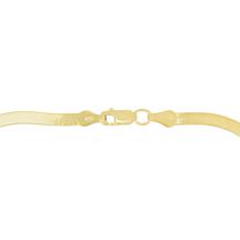 14K Herringbone 20" Necklace