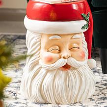 16" H Christmas MGO Santa Stool or Accent Table