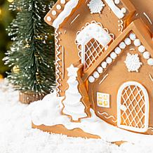 17.75"H Christmas Lighted Resin Table Decor