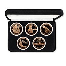 1776-2026 1 oz. Copper 5-piece Coin Collection