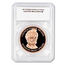 1776-2026 USA 250th Anniversary 1 oz. Copper Set of 5 Coins