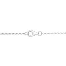 18" Sterling Silver CZ-Accented Angel Wing Necklace