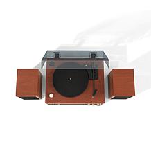 1975T Record Player With Speakers - Walnut