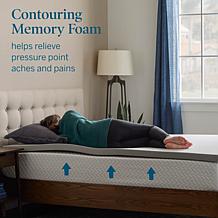 2” Bamboo Charcoal and Gel Memory Foam Mattress Topper, King