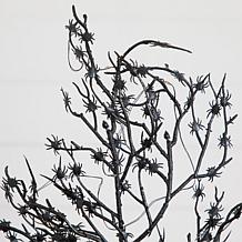 2-ft Pre-Lit Spider Twig Tree with 50 Lights by Nearly Natural