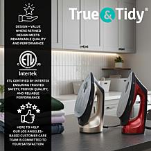 2-in-1 Full-Sized Iron and Handheld Steamer with LCD Display