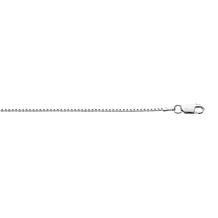 20" Sterling Silver 1.3mm Box Chain Necklace