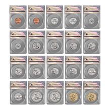 2026 ANACS MS68 US Mint 20-Coin Uncirculated Set ADVANCE RELEASE