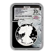 2026 PR70 NGC Advance Release Silver Eagle with Liberty Bell Privy