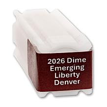 2026 Uncirculated P- and D-Mint Emerging Liberty Dime 50-Coin Rolls