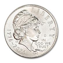 2026 Uncirculated P- and D-Mint Emerging Liberty Dime 50-Coin Rolls