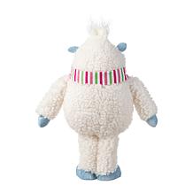 21.75"H Christmas Fabric Standing Yeti Decoration