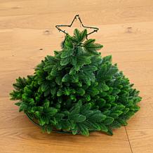 34-in UV Spiral Pop Up Christmas Tree by Nearly Natural