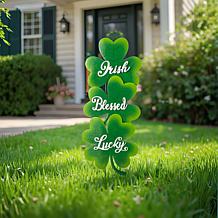 36.75" St. Patrick's Day Shamrock Yard Stake