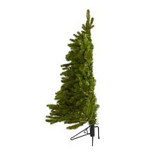 4' Cambridge Spruce Flat Back Artificial Christmas Tree with 100 Wa...