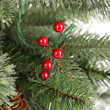 4.5ft Christmas Santa Boots Porch Tree with LED Lights