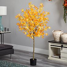 5 in. Autumn Maple Artificial Fall Tree