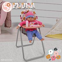 509 Crew Melange Flora Foodie Doll High Chair Set