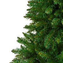 6-ft Slim Green Mountain Pine Christmas Tree by Nearly Natural