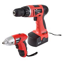 74-piece Combo Cordless Drill and Driver Set