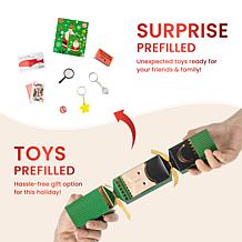 8-Pack Colorful Nutcracker Christmas Party Crackers 12" x 2"