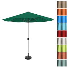 9' Patio Umbrella with Easy Crank - Hunter Green