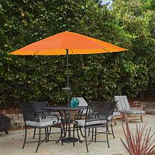 9' Patio Umbrella with Easy Crank - Terracotta Color