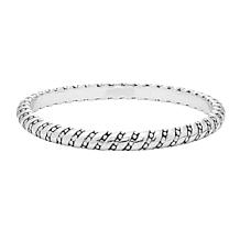 Sterling Silver 7.2mm Comfort Curb Chain Bracelet - 8-1/2