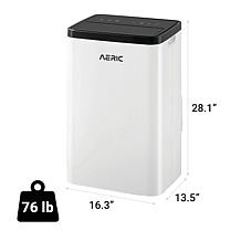 Aeric 10,000 BTU SACC (14,000 BTU ASHRAE) Air Conditioner w/ Heat Pump