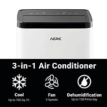 Aeric 10,000 BTU SACC (14,000 BTU ASHRAE) Portable Air Conditioner