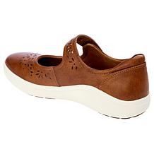 Aetrex® Emerson Adjustable Leather Arch Support Mary Jane Sneaker