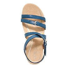 Aetrex® Hadley Leather Casual Sandal