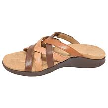 Aetrex® Kasey Leather Casual Sandal