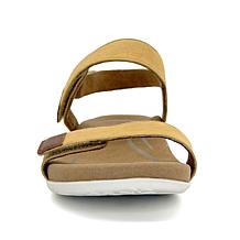 Aetrex Leslie Adjustable Suede Sandals