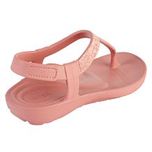 Aetrex® Parker Sparkle EVA Arch-Support Thong Sandal
