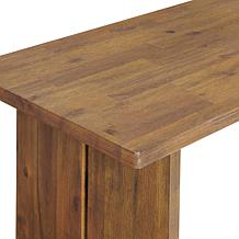 Alaterre Furniture Bethel 52" Console Table with Lower Shelf
