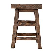 Alaterre Furniture Pomona 20" Saddle Seat Stool 