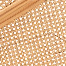 Alden Bohemian Natural Rattan Headboard 76.8" W x 59.1" H