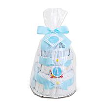 Alder Creek Boy's Two-Tier Diaper Cake