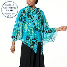 Allison Brown NY Turks & Caicos Kaftan Blouse