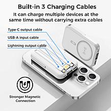 Alpha Digital 10000mAh Magnetic Wireless Charge Power Bank